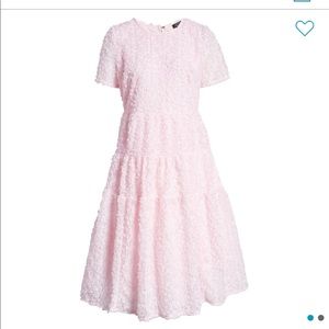 Halogen X Atlantic-Pacific floret tiered dress
